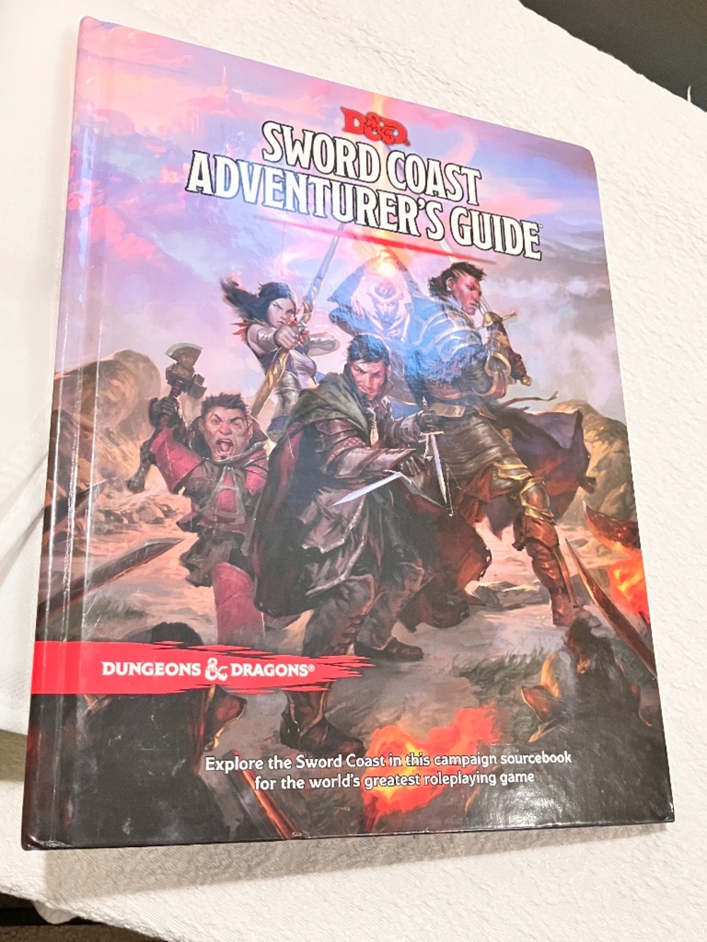 Dungeons & Dragons book: Swordcoast Adventurer's Guide